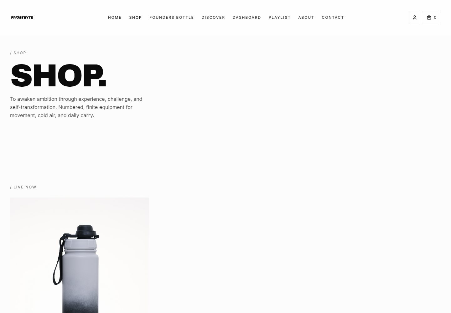 Frostbyte LLC — Storefront